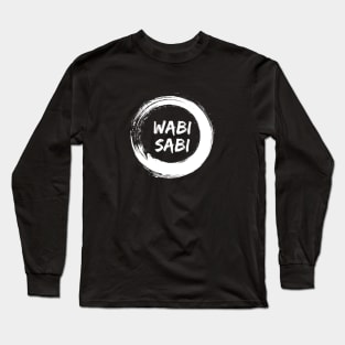 Wabi-Sabi japanese concept Long Sleeve T-Shirt